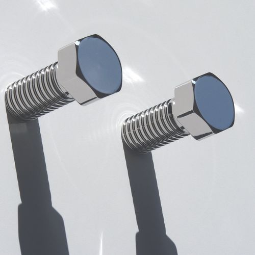 Appendiabiti a muro - BOLT - INSILVIS - contemporaneo / in metallo
