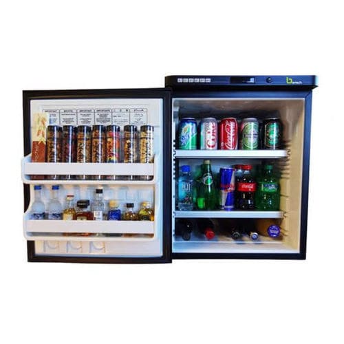Minibar vetrato - C41 - BARTECH - tre porte / con sportello battente / per hotel