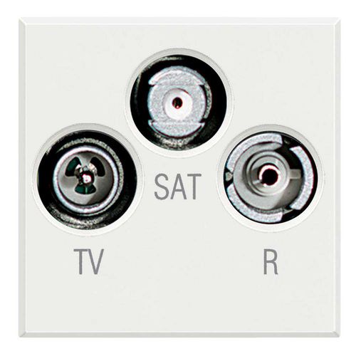 Presa TV - HD4210M2D - Bticino - SAT / RD / tripla