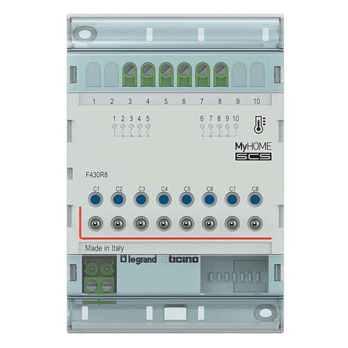 Attuatore binario DIN - 8 CONTACT - Bticino