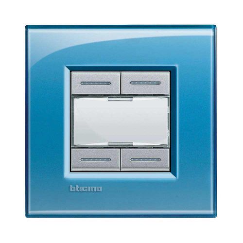 Interruttore a pulsante - LT4680KNX - Bticino - automatico / ad incasso / quadruplo