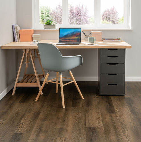Pavimento in vinile - CLICK SMART : PORTER OAK  - Amtico International - da interno / residenziale / professionale