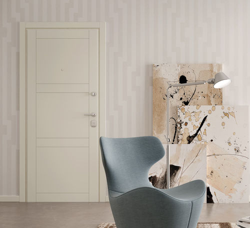 Porta d'ingresso - BUTTERFLY - Otcdoors - in legno / battente / contemporanea