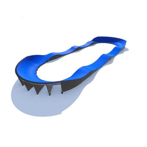 Pump track mobile - PUMPTRACKS : PC1 - Techramps - modulare / per bikeparks / per skatepark