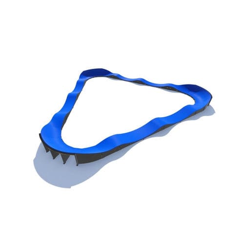 Pump track mobile - PUMPTRACKS : PC2A - Techramps - modulare / per bikeparks / per skatepark