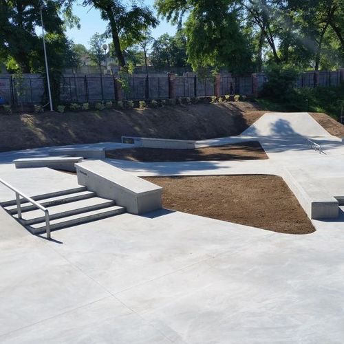 Modulo per skatepark modulare - ŻAGAŃ - Techramps - in calcestruzzo