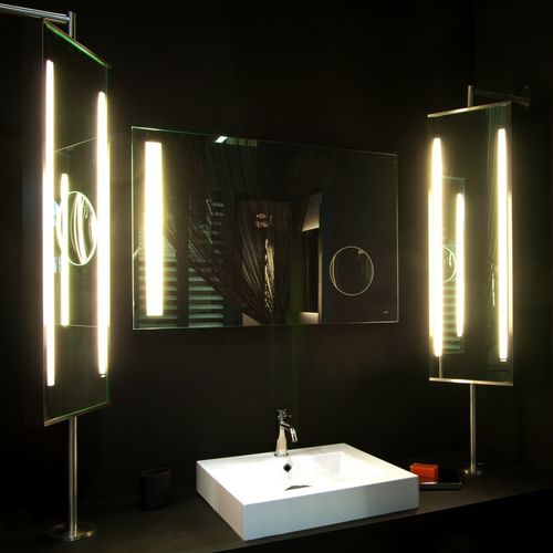 Specchio da bagno a muro - BETA - MONTELEONE - da appoggio / per hotel / per camera d'hotel