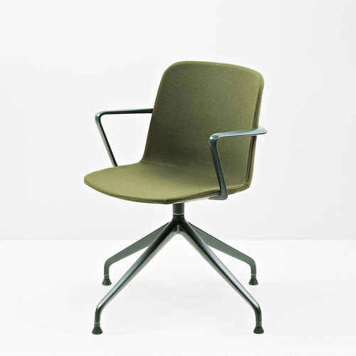 Sedia da ufficio contemporanea - APPIA - MAXDESIGN - da interno / in tessuto / in pelle