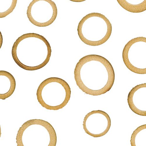 Pannello decorativo per interni - BAMBOO RINGS - Lumicor - in bambù / in resina / liscio