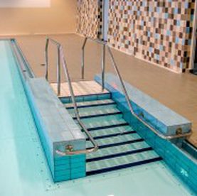 Scala per piscina in acciaio inossidabile - VARIOPOOL B.V.