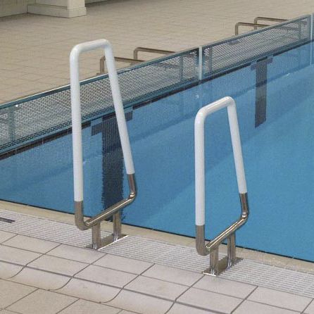 Corrimano in acciaio inossidabile - DUOTONE - VARIOPOOL B.V. - per piscina