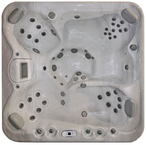 Spa da incasso - CANFIELD - SARATOGA SPA - quadrata / 6 posti / per uso residenziale