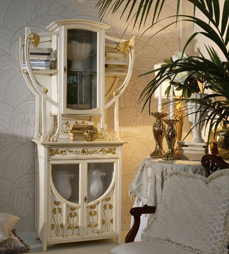 Vetrina in stile - LIBERTY  - MEDEA - in legno