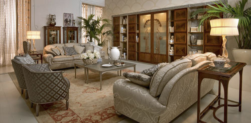 Parete attrezzata TV in stile - LIBERTY - MEDEA - in legno