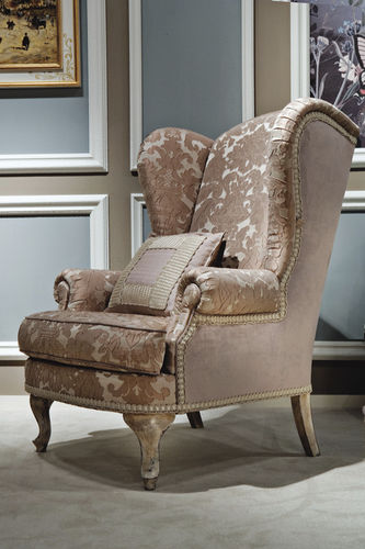 Poltrona classica - PRESTIGE - MEDEA - in tessuto / a orecchioni
