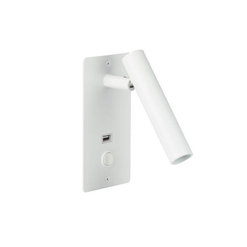 Applique da lettura - NAUTY USB - BROSSIER SADERNE - contemporanea / da interno / in metallo