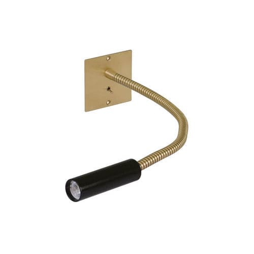 Applique da lettura - MICA - BROSSIER SADERNE - contemporanea / da interno / in ottone spazzolato