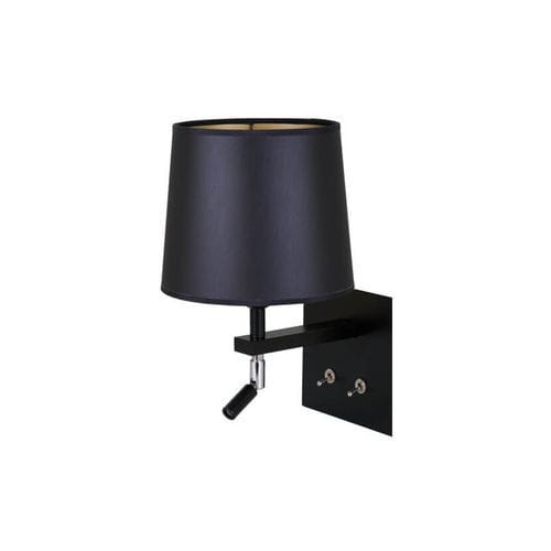 Applique da lettura - OLBLACK - BROSSIER SADERNE - contemporanea / da interno / in metallo cromato