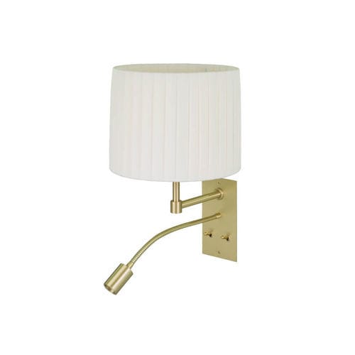 Applique da lettura - EOLIA - BROSSIER SADERNE - classica / da interno / in ottone spazzolato