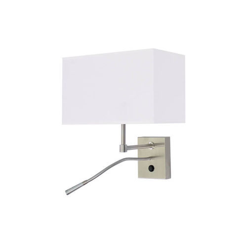 Applique da lettura - BOLTY - BROSSIER SADERNE - contemporanea / da interno / in metallo cromato