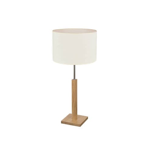 Lampada da tavolo - BAOBAB - BROSSIER SADERNE - per ufficio / in metallo cromato / in lino
