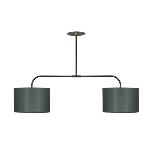 Lampada a sospensione - EROLD - BROSSIER SADERNE - in metallo laccato / in tessuto / contemporanea