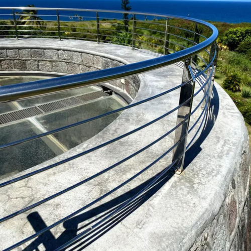 Ringhiera in acciaio inossidabile - Marretti - a sbarre / da esterno / per scala