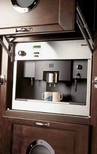 Macchina da caffè combinata - MENEGHINI - automatica / a 1 gruppo / da incasso