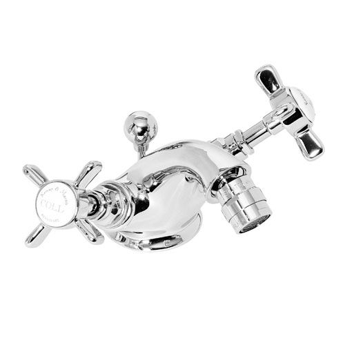 Miscelatore doppio comando per bidet - NGT704 - Kenny&Mason - da appoggio / in metallo cromato / da bagno
