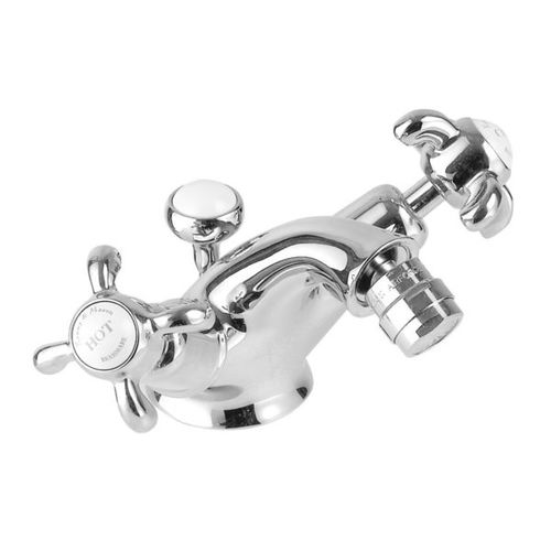 Miscelatore doppio comando per bidet - NGT1002T - Kenny&Mason - da appoggio / in metallo cromato / in ottone