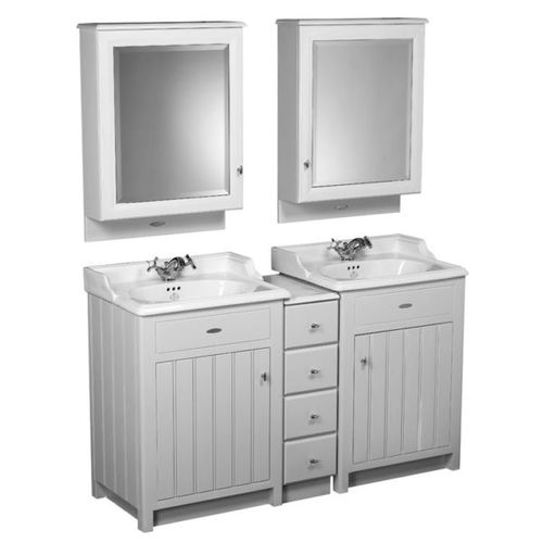 Mobile pensile per bagno con specchio contemporanea - OXFORD SET - Kenny&Mason - classica / per uso residenziale / in legno