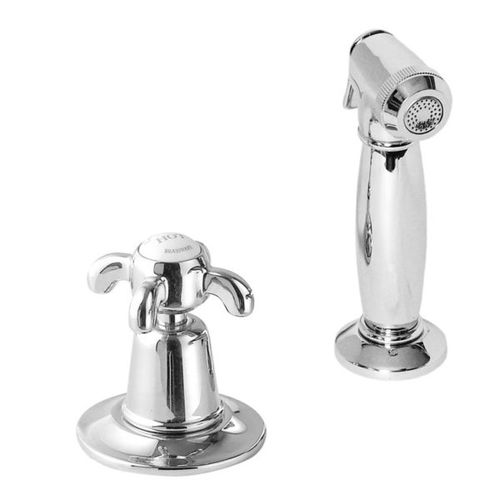 Miscelatore da appoggio - NGT1046T  - Kenny&Mason - in metallo cromato / da cucina / 1 foro