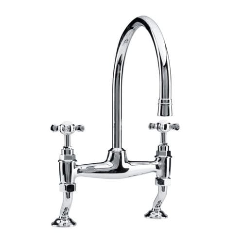 Miscelatore doppio comando da appoggio - NGT2000  - Kenny&Mason - in metallo cromato / di ottone / in nichel