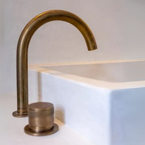 Miscelatore per lavabo - NGT3003 - Kenny&Mason - da appoggio / in metallo cromato / da bagno