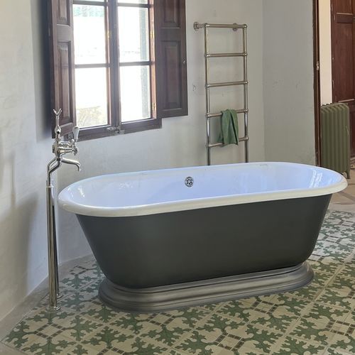 Vasca da bagno ovale - THE EMPEROR - Kenny&Mason - da appoggio / per ambiente abitativo / in ferro