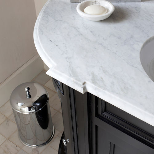 Portarifiuti da bagno - NGBR40  - Kenny&Mason - da appoggio / in ottone / con coperchio