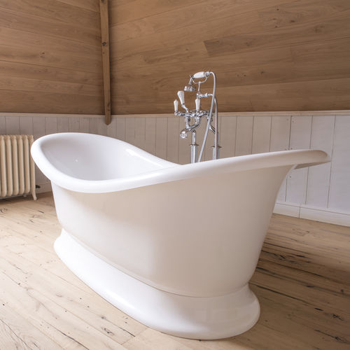 Vasca da bagno ovale - THE BIG - Kenny&Mason - ad isola / per ambiente abitativo / in composito