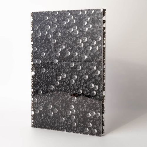 Pannello di rivestimento - LIGHTBEN KAOS 3D BLACK™ - BENCORE - per arredamento / per mobile / da parete