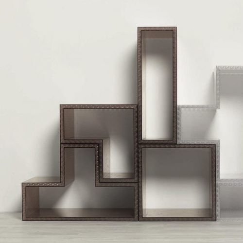 Libreria modulare - TETRIS  - BENCORE - contemporanea / in composito / in materiale composito