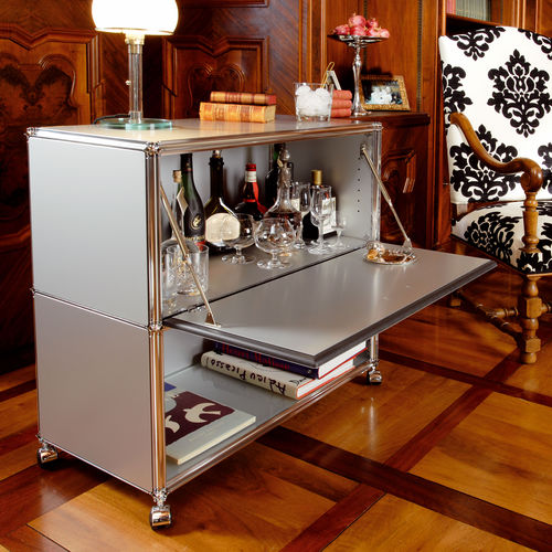 Mobile bar contract - ARTMODUL AG - contemporaneo / in metallo