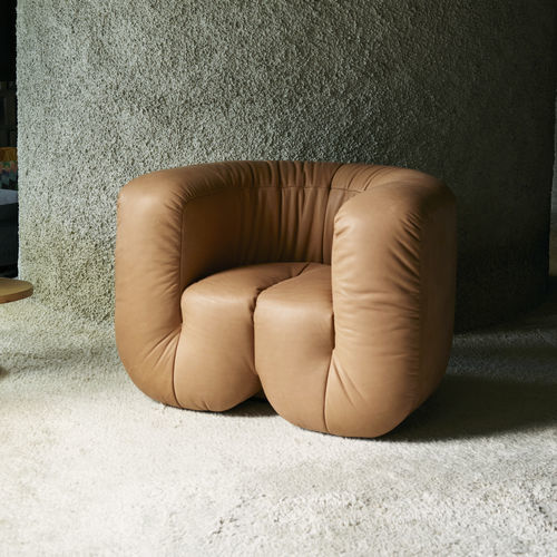 Poltrona design - DS-707 CANADA - de Sede AG - in pelle / in tessuto / in legno