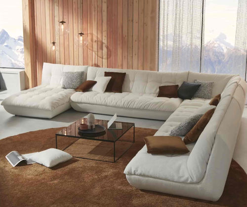 Divano modulare - SOULMATE - ipdesign - contemporaneo / in tessuto / senza braccioli