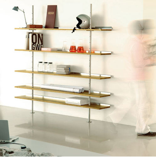 Scaffale contemporaneo - EIERMANN - Richard Lampert - in legno / in metallo
