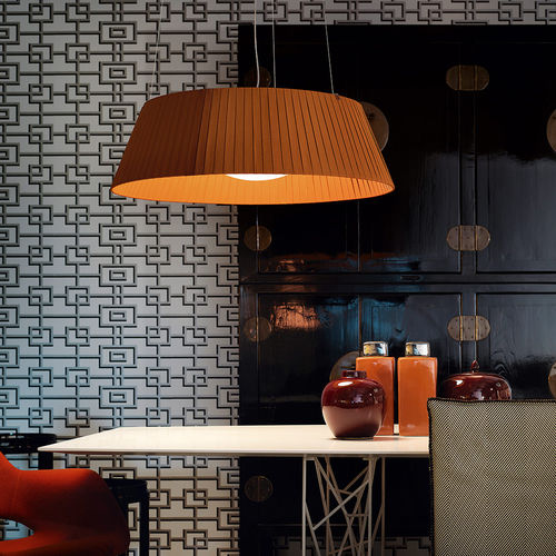 Lampada a sospensione - REVERSE - modo luce - in cotone / contemporanea / per uso residenziale