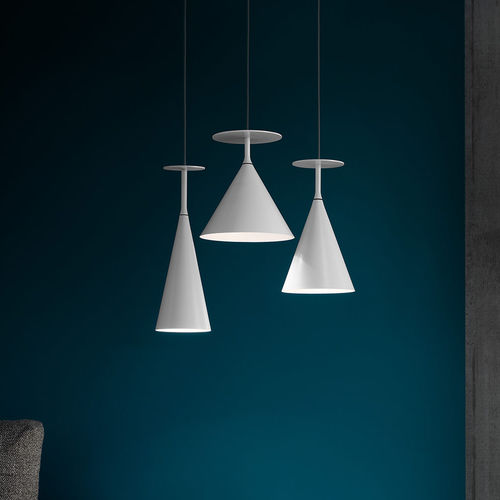 Lampada a sospensione - ABC - modo luce - in metallo verniciato / contemporanea / per uso residenziale