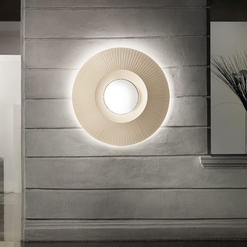 Applique contemporanea - MOOD - modo luce - da interno / in tessuto / in PMMA
