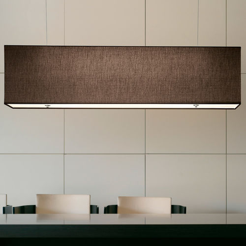 Lampada a sospensione - RETTANGOLO - modo luce - in cotone / in Plexiglas® / contemporanea