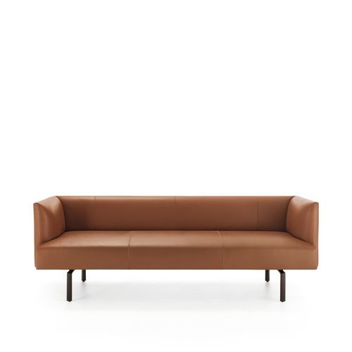Divano d'angolo - Muud Lite - Walter Knoll - compatto / design minimalista / da sala