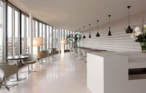 Sedia da pranzo contemporanea - BOB - Walter Knoll - in legno / girevole / per uso residenziale