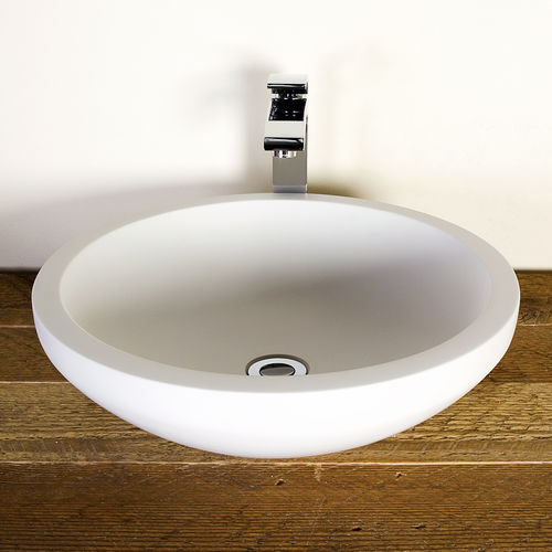 Lavabo da appoggio - BOLOGNA - Dado Creations Pty (LTD) - in pietra / rotondo / contemporaneo